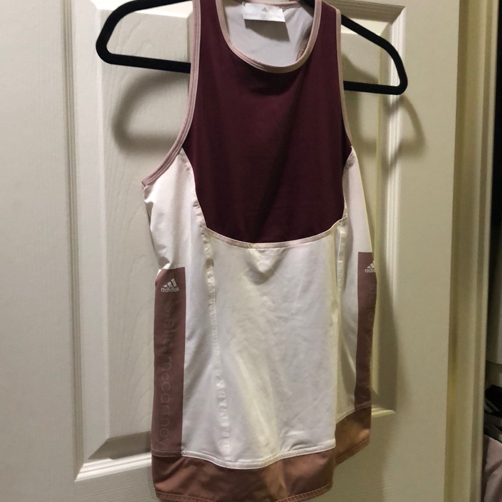 Stella McCartney Running tank Burgandy Size XS